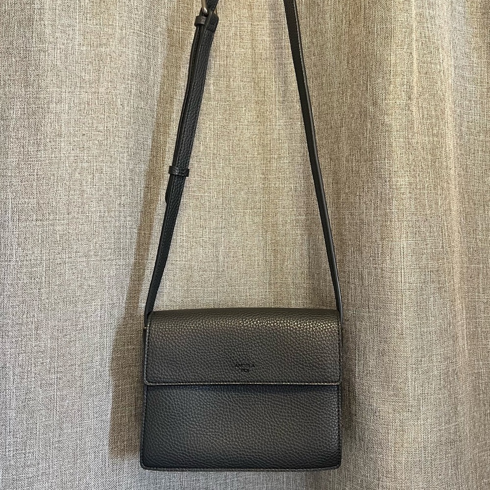 Angela Roi Small Black Crossbody